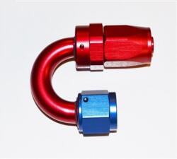 Press / Swivel Fittings 180° AN6