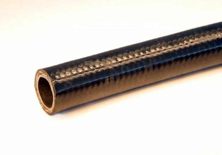 PTFE/Teflon Slange Sort PVC AN6