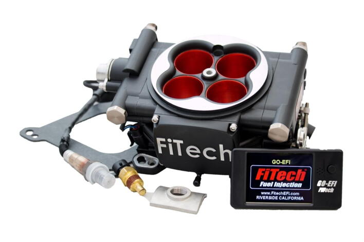 Fitech Go EFI 4 PA 200hk - 600hk Til Trykladning & NOS Sort