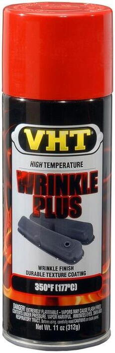 VHT Wrinkle Plus Spray Maling (Rynke Maling) Rød