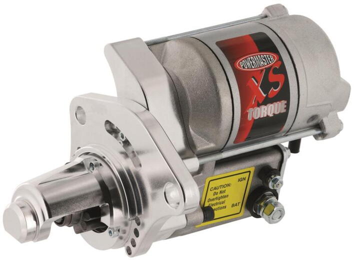 Powermaster XS Mini Starter, Mopar V8, Med Billet Alu Monteringsblock, Med Drev Styr