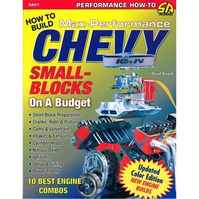 Chevrolet Small Block Motor, "How To Build Max Performance" On A Budget,  Håndbog