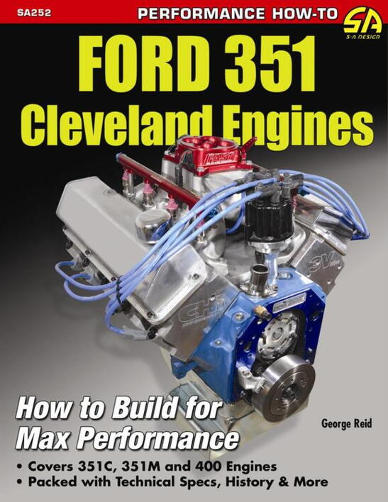 Ford 351 Cleveland Motor, "How To Build Max Performace" Håndbog
