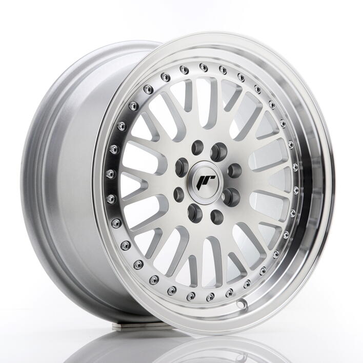 JR Wheels JR10 16x7 ET30 4x100/108 Silver Machined Face