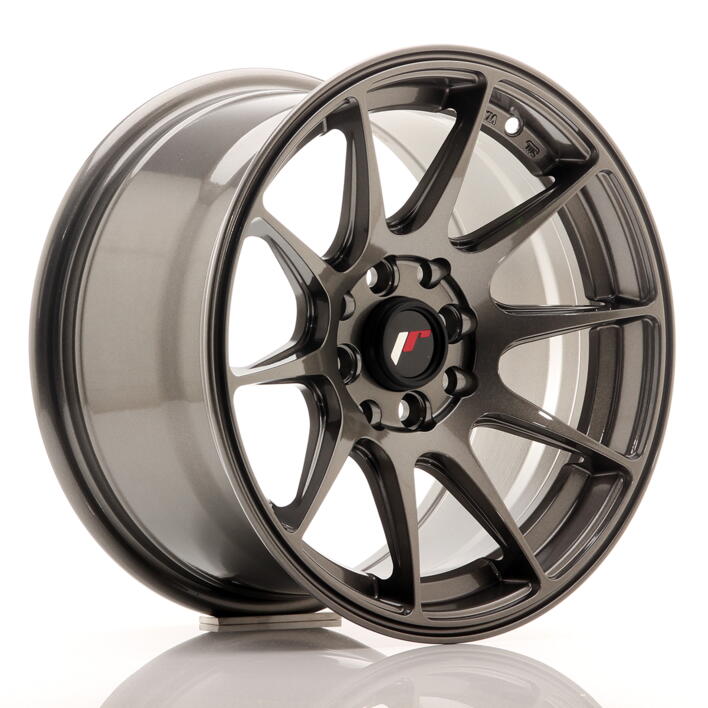 JR Wheels JR11 15x8 ET25 4x100/108 Hyper Gray