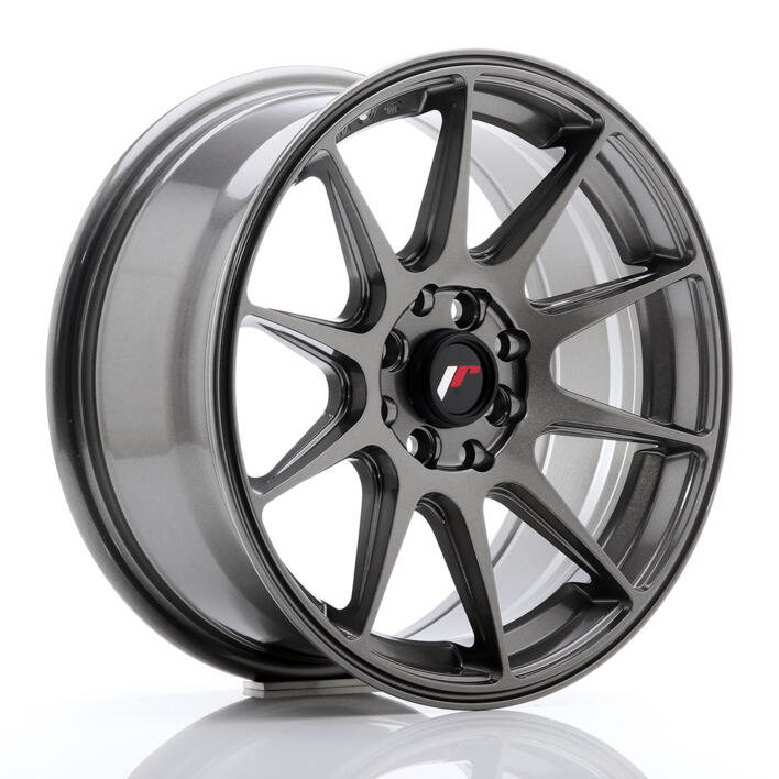 JR Wheels JR11 16x7 ET30 4x100/114 Hyper Gray