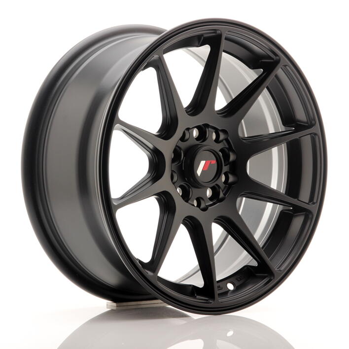 JR Wheels JR11 16x7 ET30 5x100/114 Flat Black