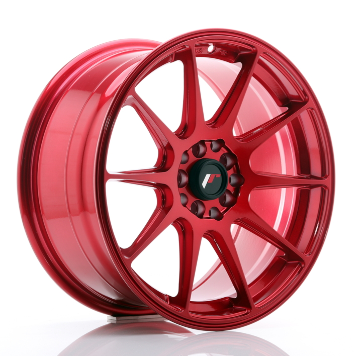 JR Wheels JR11 17x8,25 ET35 5x100/114,3 Platinum Red