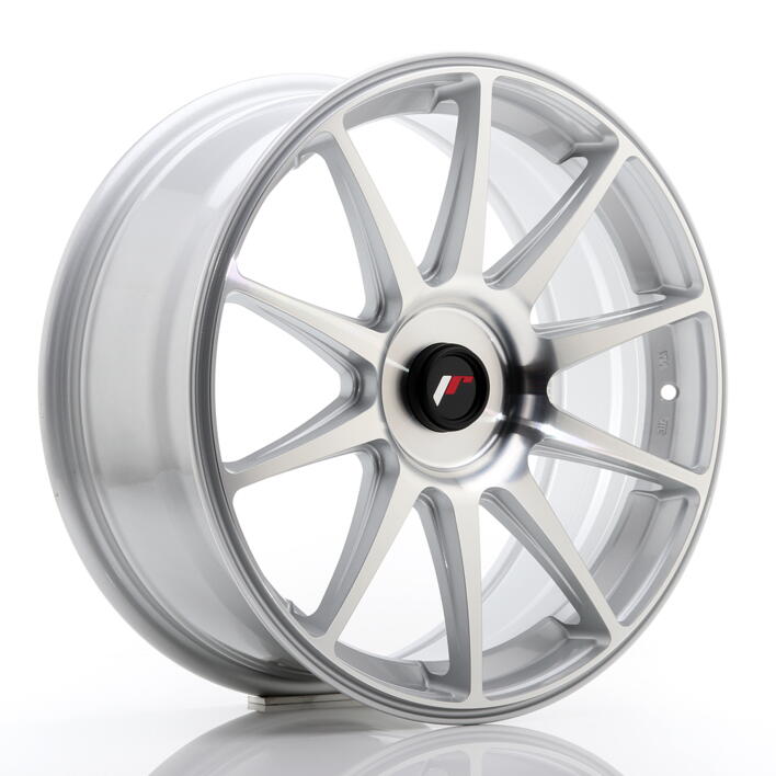 JR Wheels JR11 18x7,5 ET35-40 BLANK Silver Machined Face