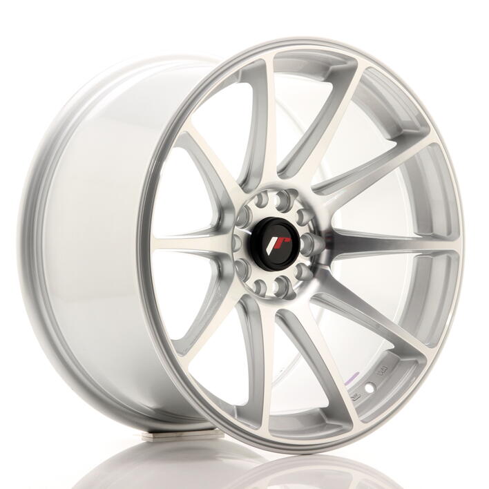 JR Wheels JR11 18x9,5 ET30 5x112/114 Silver Machined Face