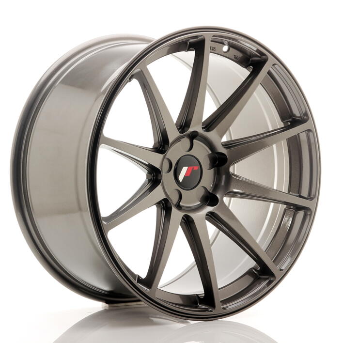 JR Wheels JR11 20x10 ET20-40 5H Blank Hyper Gray