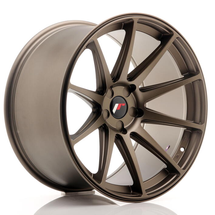 JR Wheels JR11 20x11 ET20-30 5H BLANK Matt Bronze