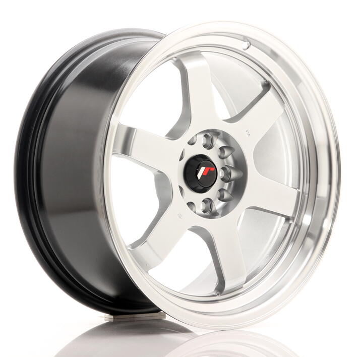 JR Wheels JR12 18x9 ET30 5x112/114,3 Hyper Silver w/Machined Lip