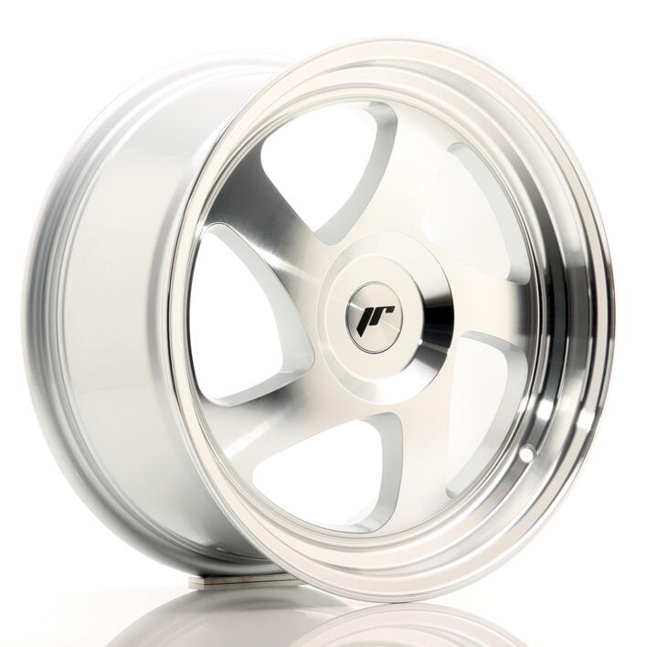 JR Wheels JR15 17x8 ET35 BLANK Silver Machined Face