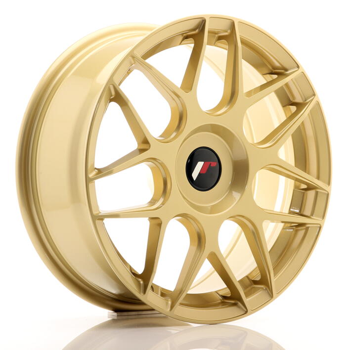 JR Wheels JR18 17x7 ET20-40 BLANK Gold