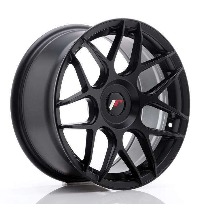 JR Wheels JR18 17x8 ET25-35 BLANK Matt Black