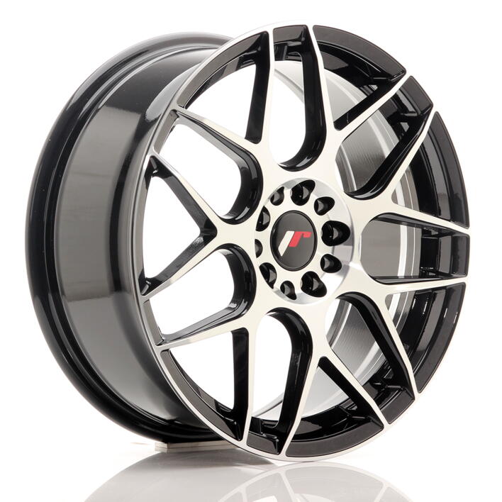 JR Wheels JR18 18x7,5 ET40 5x112/114 Gloss Black Machined Face