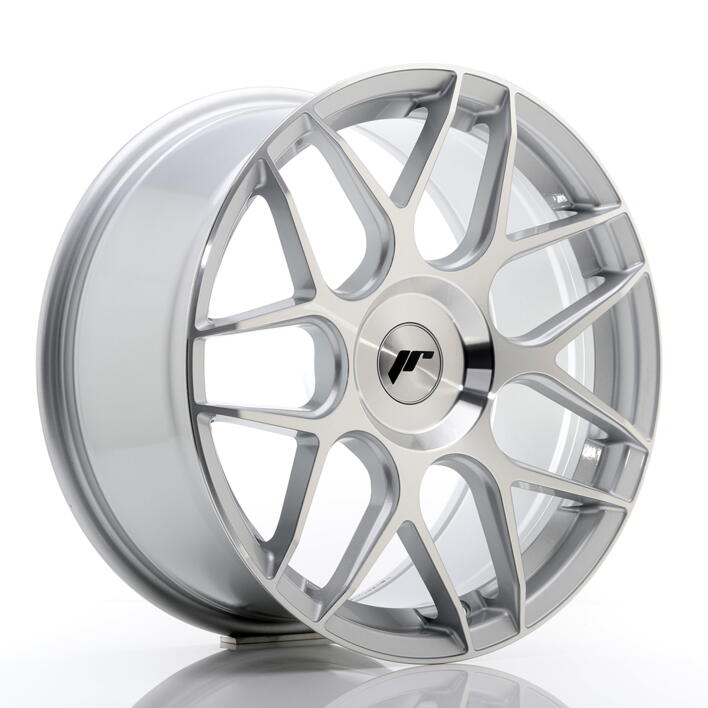 JR Wheels JR18 18x8,5 ET25-45 BLANK Silver Machined Face