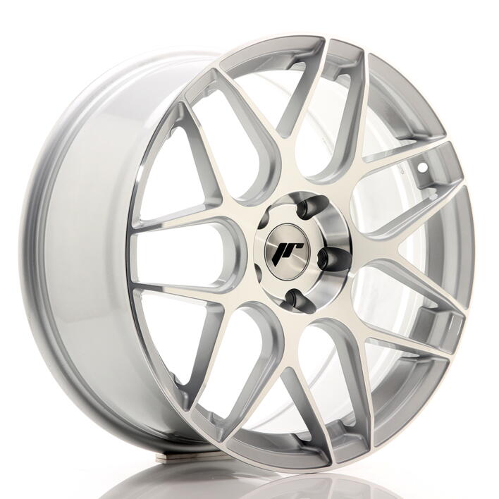 JR Wheels JR18 19x8,5 ET35 5x120 Silver Machined Face