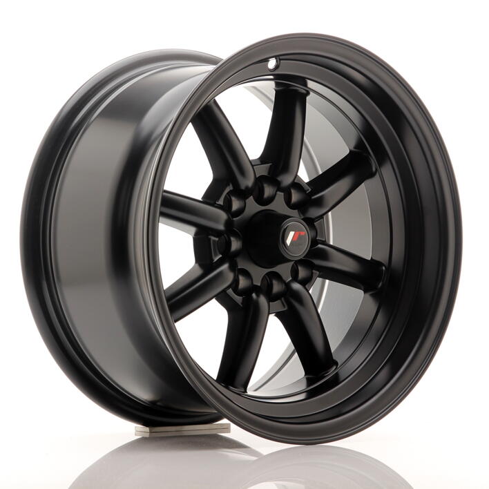 JR Wheels JR19 15x8 ET0 4x100/114 Matt Black