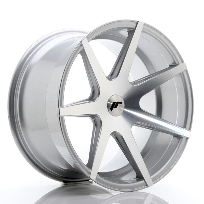 JR Wheels JR20 19x11 ET25-40 5H BLANK Silver Machined Face