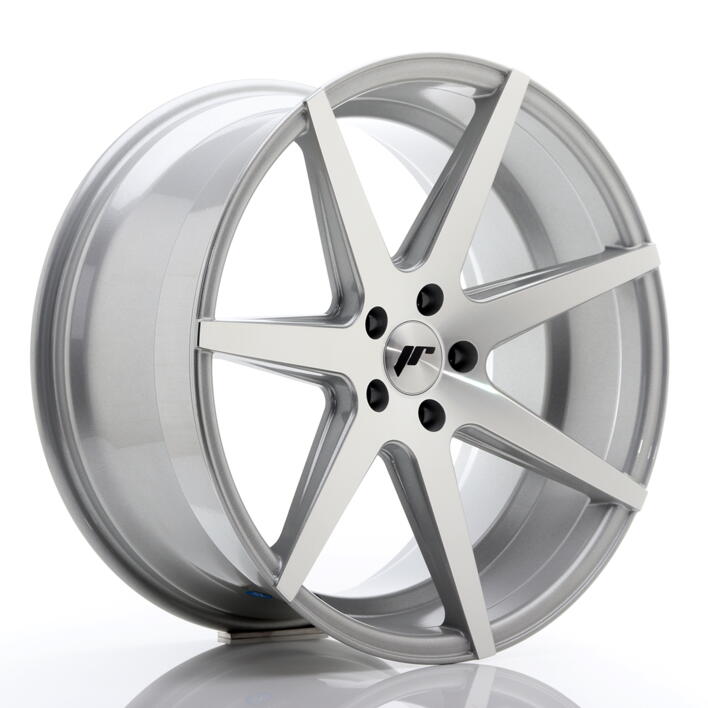 JR Wheels JR20 20x10 ET40 5x112 Silver Machined Face