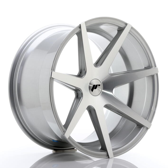 JR Wheels JR20 20x11 ET20-30 5H BLANK Silver Machined Face