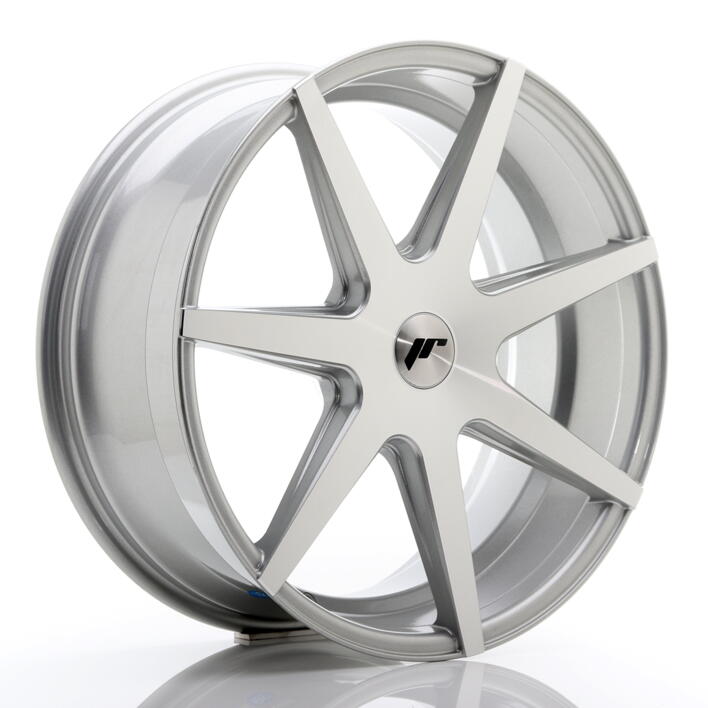 JR Wheels JR20 20x8,5 ET20-40 5H BLANK Silver Machined Face