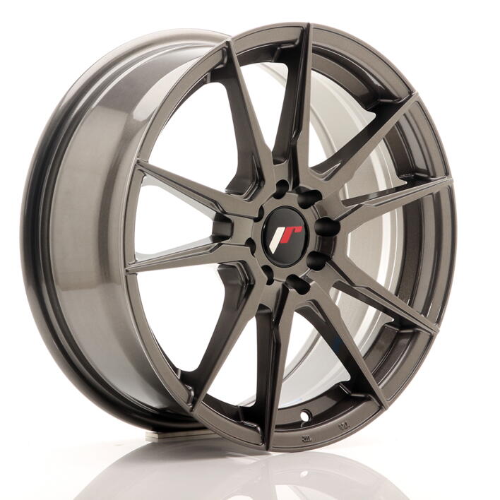 JR Wheels JR21 17x7 ET25 4x100/108 Hyper Gray