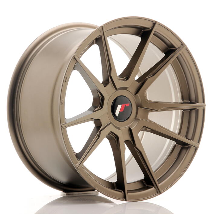 JR Wheels JR21 17x9 ET25-35 BLANK Matt Bronze