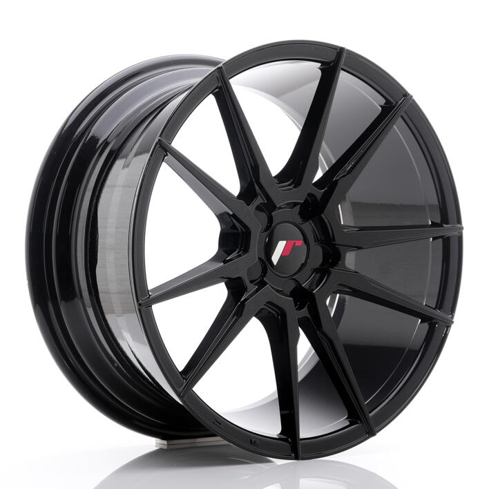 JR Wheels JR21 18x8,5 ET30-40 5H BLANK Glossy Black