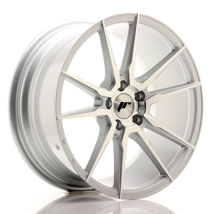 JR Wheels JR21 18x8,5 ET40 5x112/114 Silver Machined Face