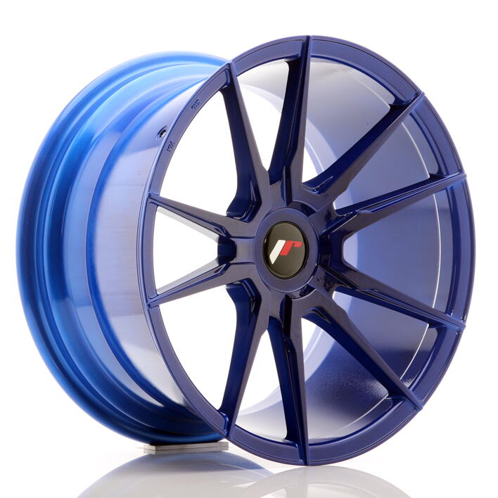 JR Wheels JR21 18x9,5 ET20-40 BLANK Platinum Blue