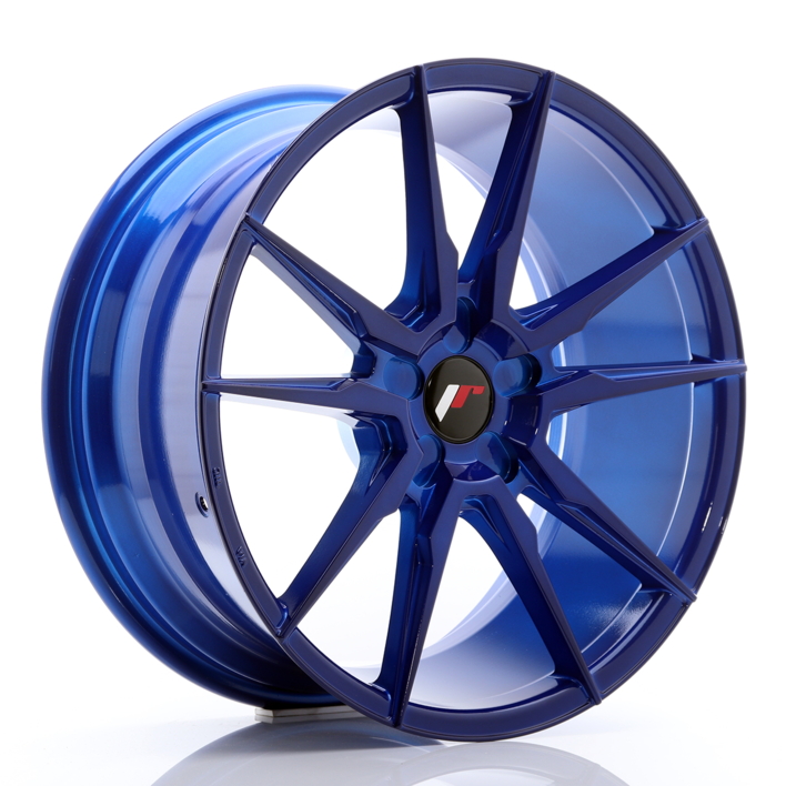 JR Wheels JR21 19x8,5 ET20-43 5H BLANK Platinum Blue