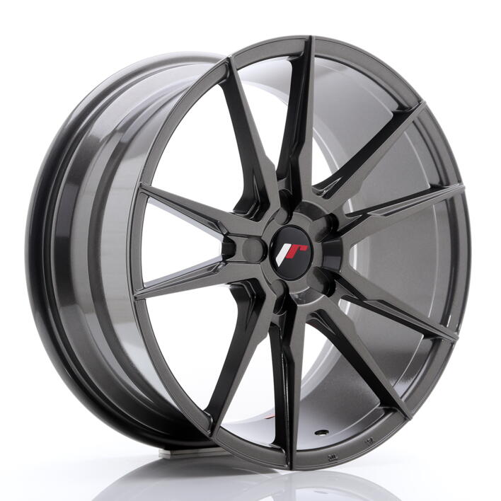 JR Wheels JR21 19x8,5 ET35-43 5H Blank Hyper Gray