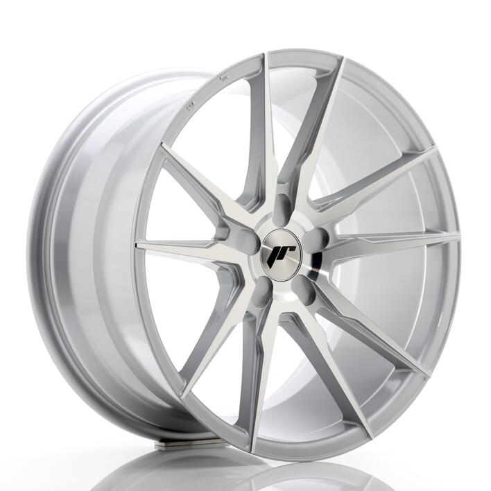 JR Wheels JR21 19x9,5 ET20-40 5H BLANK Silver Machined Face