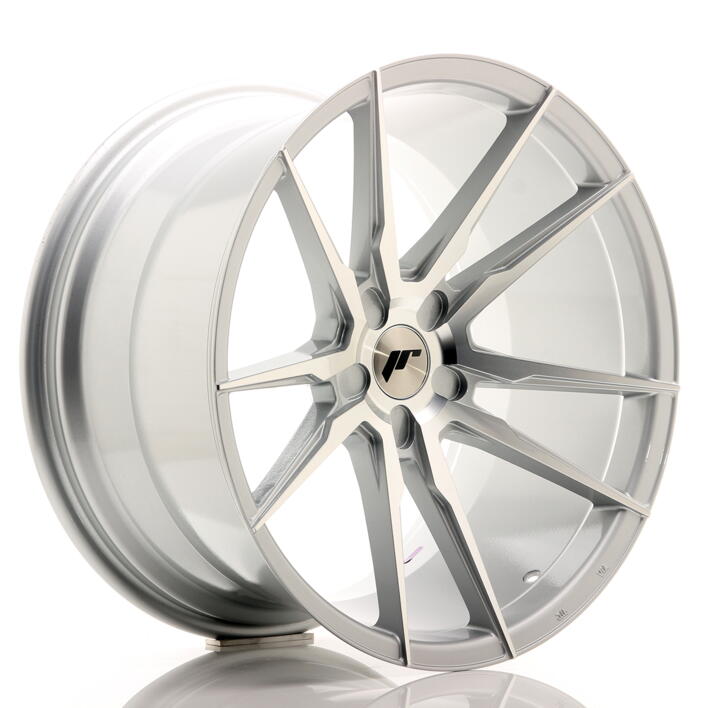 JR Wheels JR21 20x11 ET30-50 5H BLANK Silver Machined Face