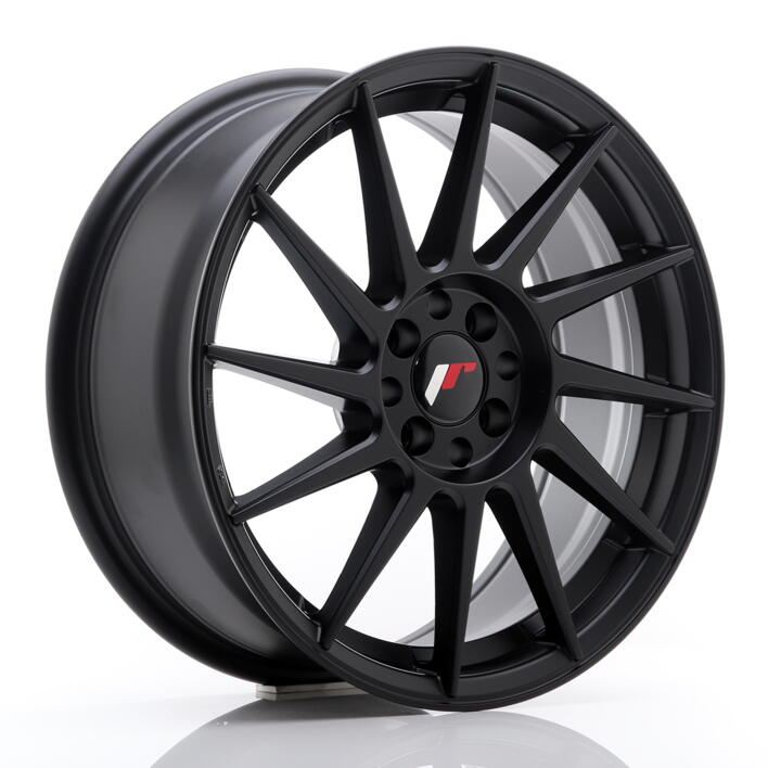 JR Wheels JR22 17x7 ET35 4x100/114 Matt Black