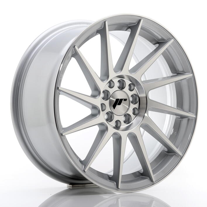 JR Wheels JR22 18x7,5 ET40 5x112/114 Silver Machined Face