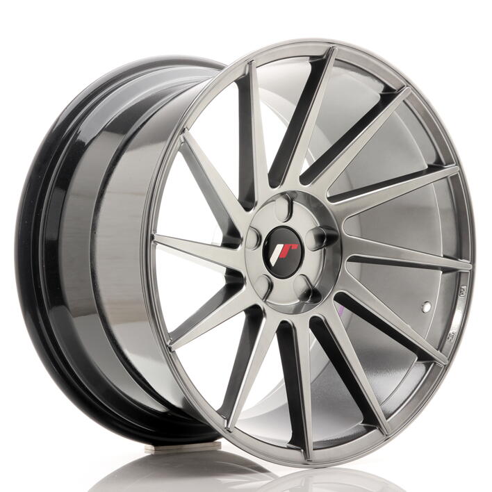 JR Wheels JR22 20x11 ET20-40 5H BLANK Hyper Black