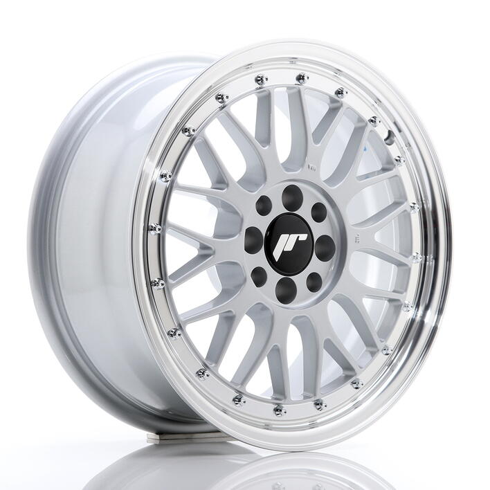 JR Wheels JR23 16x7 ET20 4x100/108 Hyper Silver w/Machined Lip