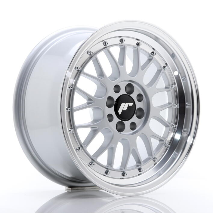 JR Wheels JR23 16x8 ET35 4x100/114,3 Hyper Silver w/Machined Lip