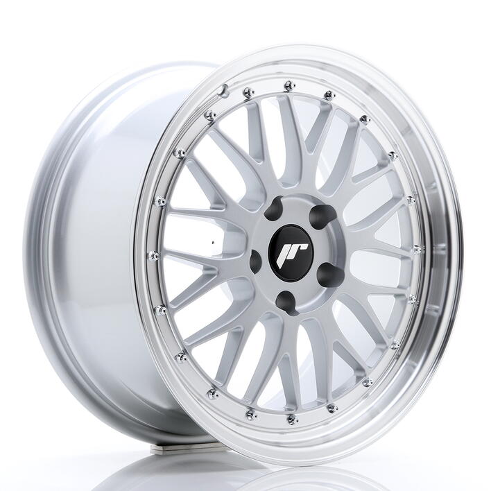 JR Wheels JR23 18x8,5 ET25 5x120 Hyper Silver w/Machined Lip