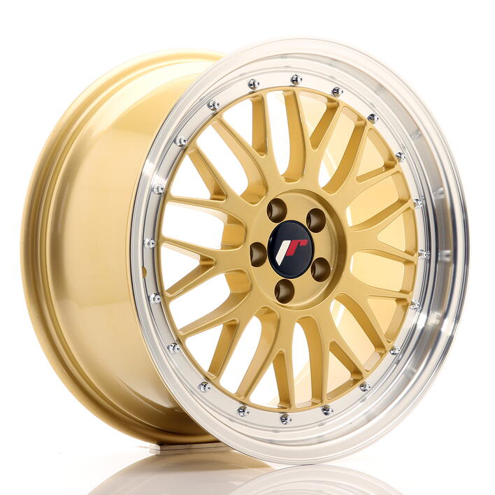 JR Wheels JR23 18x8,5 ET35 5x100 Gold w/Machined Lip