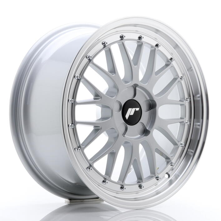 JR Wheels JR23 18x8,5 ET25-48 5H BLANK Hyper Silver w/Machined Lip