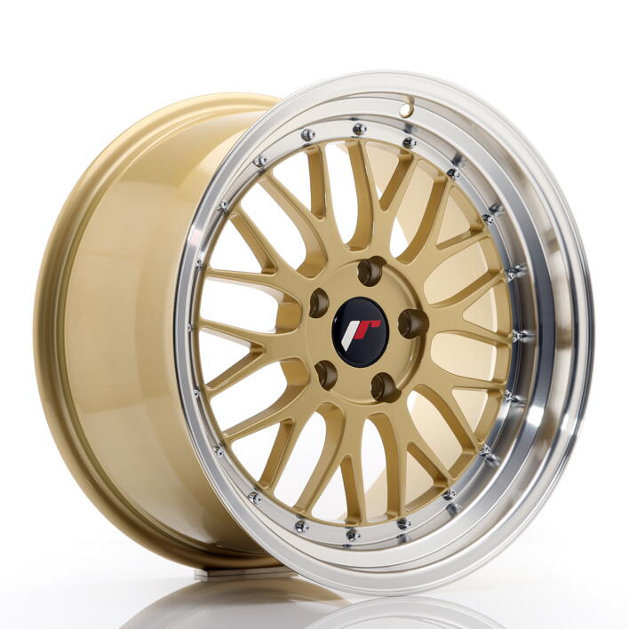 JR Wheels JR23 18x9,5 ET35 5x120 Gold w/Machined Lip