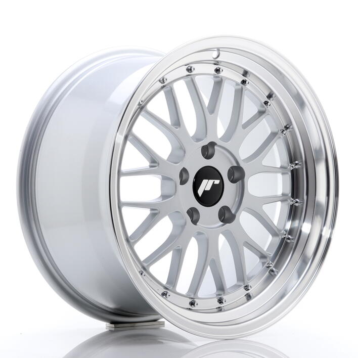 JR Wheels JR23 18x9,5 ET35 5x120 Hyper Silver w/Machined Lip