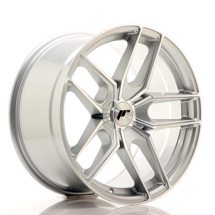 JR Wheels JR25 18x9,5 ET20-40 5H BLANK Silver Machined Face