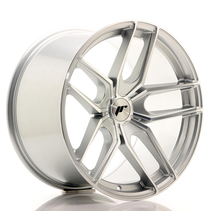 JR Wheels JR25 19x11 ET20-40 5H BLANK Silver Machined Face