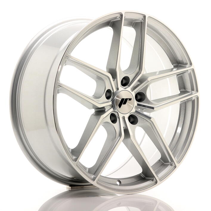 JR Wheels JR25 19x8,5 ET35 5x120 Silver Machined Face